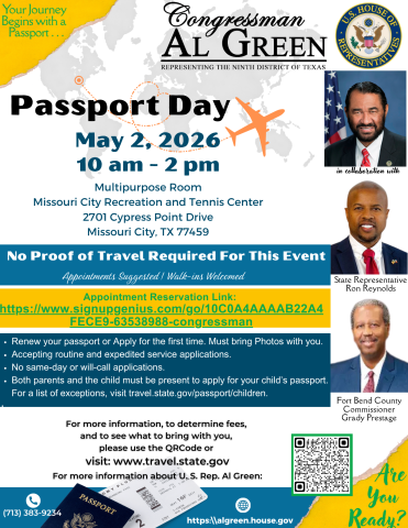 May 2026 Passport Day - 2